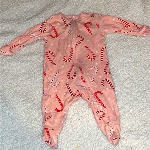 Candy cane pajama